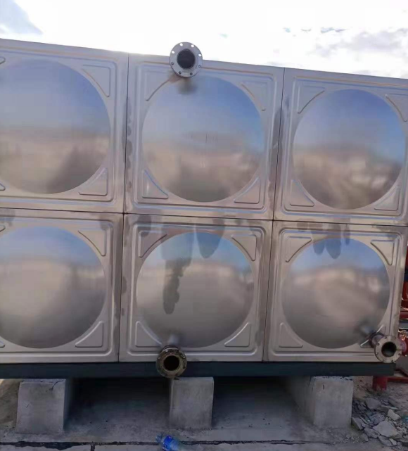 津南组合式不锈钢水箱，玻璃钢水箱的替代品，不锈钢冲压板组合水箱